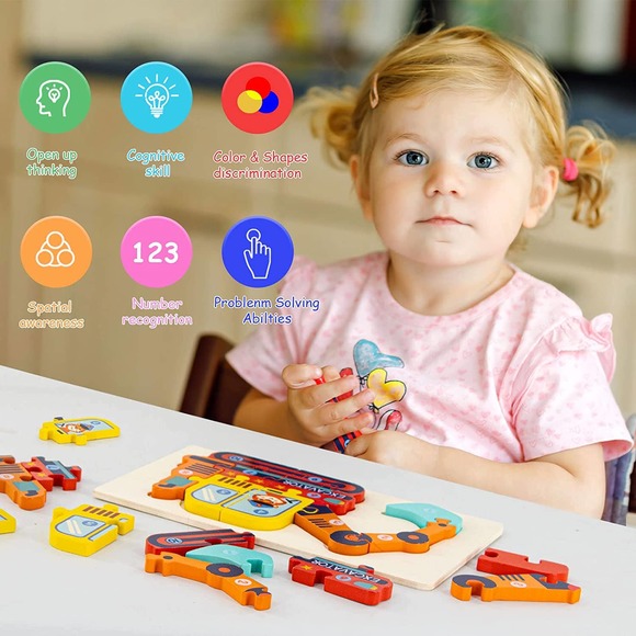 ✨️ 5 for $25 Puzzles Toddler Toys | Wooden Puzzles | Educational Toys - Picture 3 of 4
